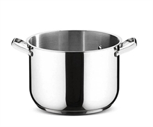 PENTOLA 2MANICI 22CM SFIZIOSA ACCIAIO