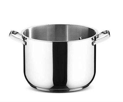 PENTOLA 2MANICI 22CM SFIZIOSA ACCIAIO