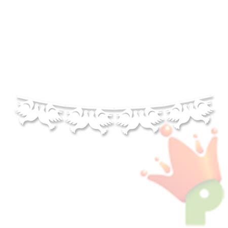 FESTONE COLOMBE BIANCHE MT.3X19CM