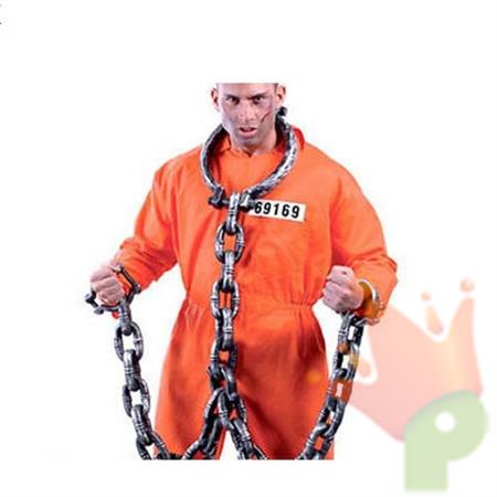 CATENA JUMBO DETENUTO PRIGIONIERO CARCERATO IN PLASTICA