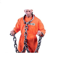 CATENA JUMBO DETENUTO PRIGIONIERO CARCERATO IN PLASTICA