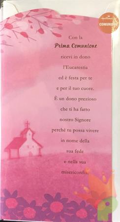 BIGLIETTO PRIMA COMUNIONE 124512