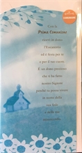 BIGLIETTO PRIMA COMUNIONE 124513