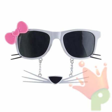 OCCHIALI CON BAFFI GATTO