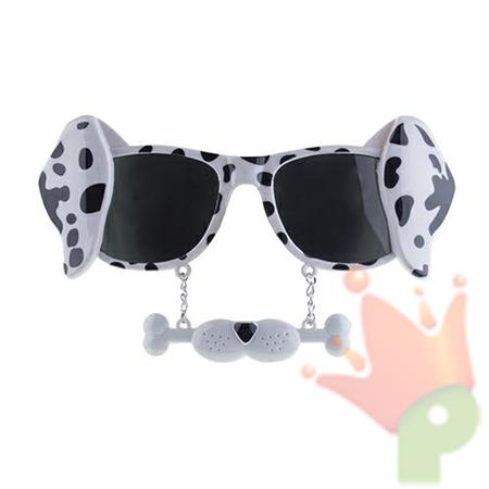 OCCHIALI CON ORECCHIE MUSO CANE DALMATA LA CARICA DEI 101