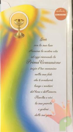BIGLIETTO PRIMA COMUNIONE 124514
