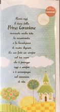 BIGLIETTO PRIMA COMUNIONE 124510
