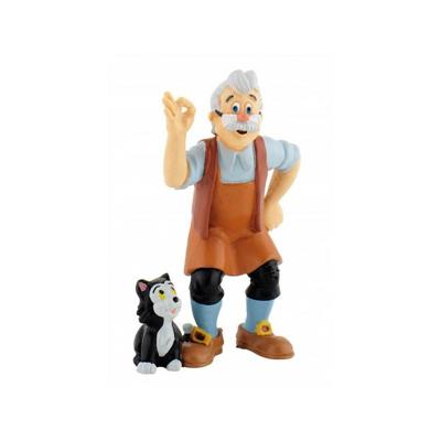 GEPPETTO ACTION FIGURES PINOCCHIO CAKE TOPPER PLASTICA 7,5 CM