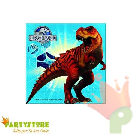 TOVAGLIOLI 33X33 JURASSIC WORLD 20PZ