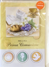 BIGLIETTO POP UP PRIMA COMUNIONE 124188