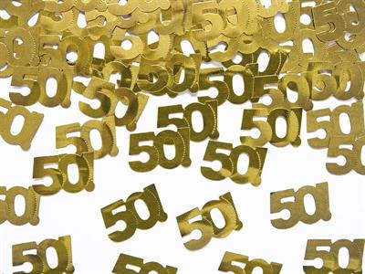 CORIANDOLI NUMERO 50 ORO 15GR