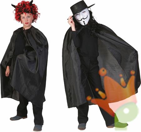 COSTUME MANTELLO NERO TG. 116