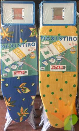 CAVALLETTO MAXI STIRO CROMATO 120X45CM