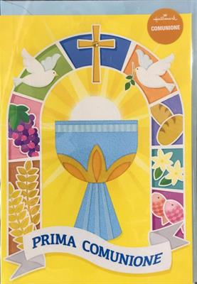 BIGLIETTO PRIMA COMUNIONE 124278