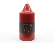 CANDELA ROSSA D.7X15CM