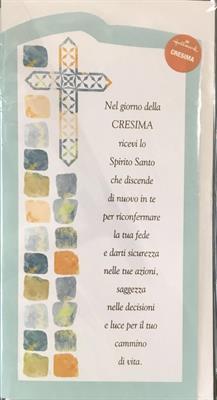 BIGLIETTO CRESIMA 124515