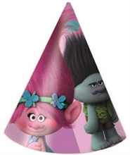 CAPPELLI IN CARTA TROLLS 8 PZ
