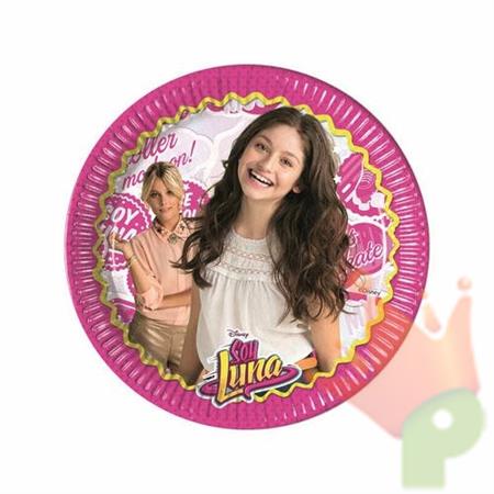 PIATTO 23CM SOY LUNA 8PZ