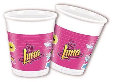BICCHIERI 200C SOY LUNA 8PZ