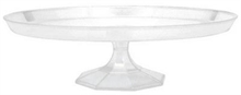 Alzata Plastica Trasparente d. 30 cm