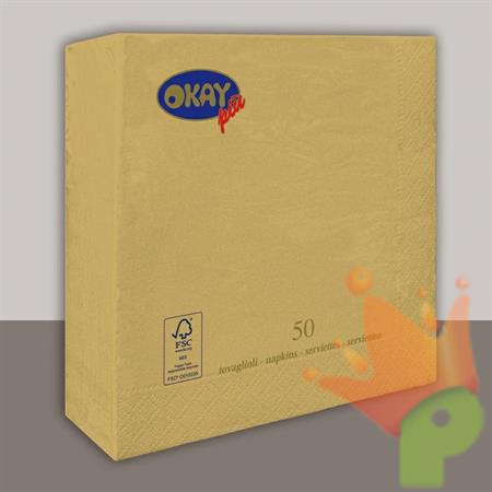 TOVAGLIOLI 33X33 2V ORO 50PZ