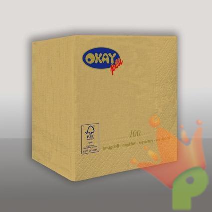 TOVAGLIOLI 25X25 2V ORO 50PZ