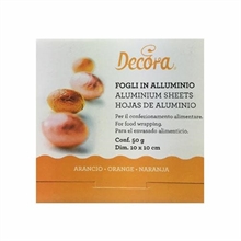 FOGLI ARANCIO 10X10CM 50GR 150PZ