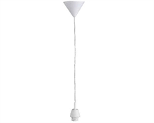 LAMPADA A SOSPENSIONE D.5,5CM BIANCO