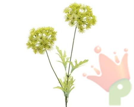 RAMO DI PLASTICA ANNE CON GAMBO 60CM VERDE