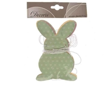 FESTONE CONIGLI PASQUA 3MT MULTICOLOR