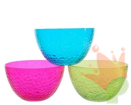 COPPETTA IN PLASTICA 25,5X13CM COLORI ASSORTITI