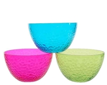 COPPETTA IN PLASTICA 25,5X13CM COLORI ASSORTITI