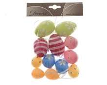 UOVA IN PLASTICA DA APPENDERE 6ASS 12PZ