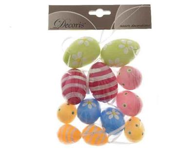 UOVA IN PLASTICA DA APPENDERE 6ASS 12PZ