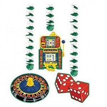 Festone Decorativo Pendenti Poker 76cm