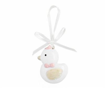 PAPERA 5,5CM ROSA CON NASTRO 12PZ