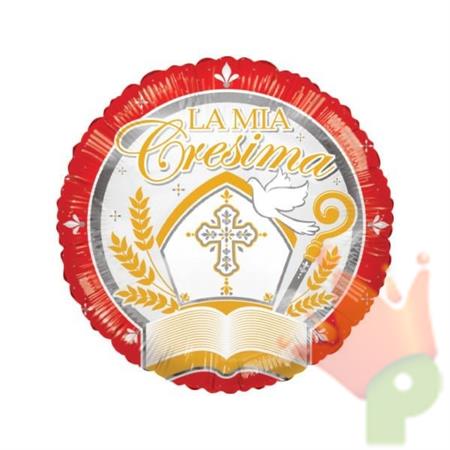 PALLONCINO MYLAR 18INCH LA MIA CRESIMA