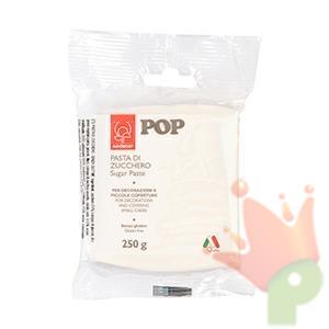 PASTA DI ZUCCHERO POP BIANCO 250GR