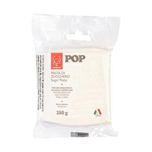 PASTA DI ZUCCHERO POP BIANCO 250GR