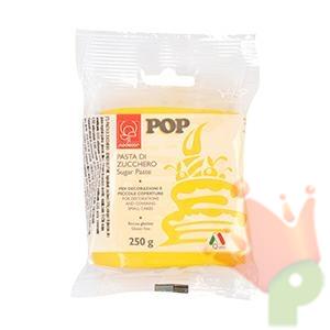 PASTA DI ZUCCHERO POP GIALLO 250GR