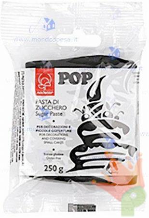 PASTA DI ZUCCHERO POP NERO 250GR