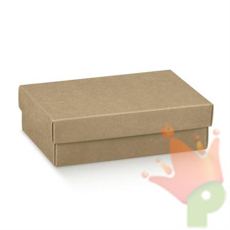 SCATOLINA BASSA CON COPERCHIO 130X90X40 MM AVANA 10PZ
