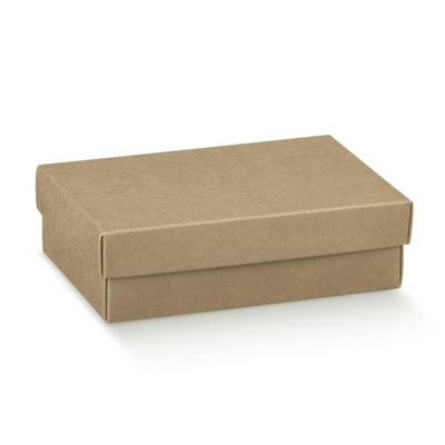 SCATOLINA BASSA CON COPERCHIO 130X90X40 MM AVANA 10PZ