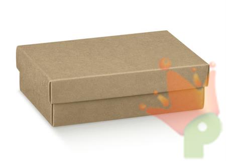 SCATOLA CON COPERCHIO 165X110X40MM AVANA 10PZ