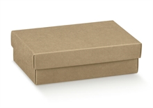 SCATOLA CON COPERCHIO 165X110X40MM AVANA 10PZ