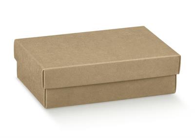 SCATOLA CON COPERCHIO 165X110X40MM AVANA 10PZ