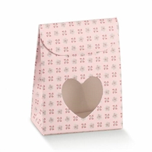 SCATOLINA SACCHETTO 60x35x80 BLOOM ROSA 10PZ