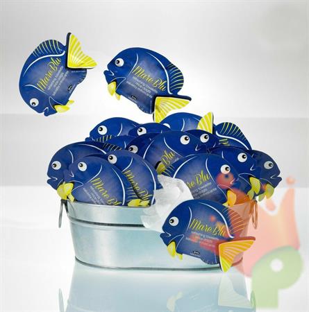 SALVIETTE RINFRESCANTI MONOUSO MAREBLU PESCE 80PZ