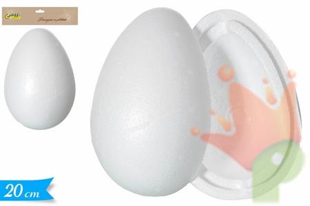 UOVO POLISTIROLO APRIBILE 20 CM