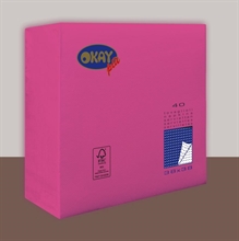 TOVAGLIOLI 38X38 2V PUNTA/PUNTA ORTENSIA 40PZ